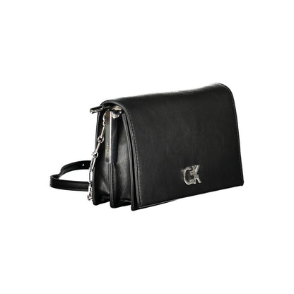 Sac bandoulière Calvin Klein noir en polyester pour femme