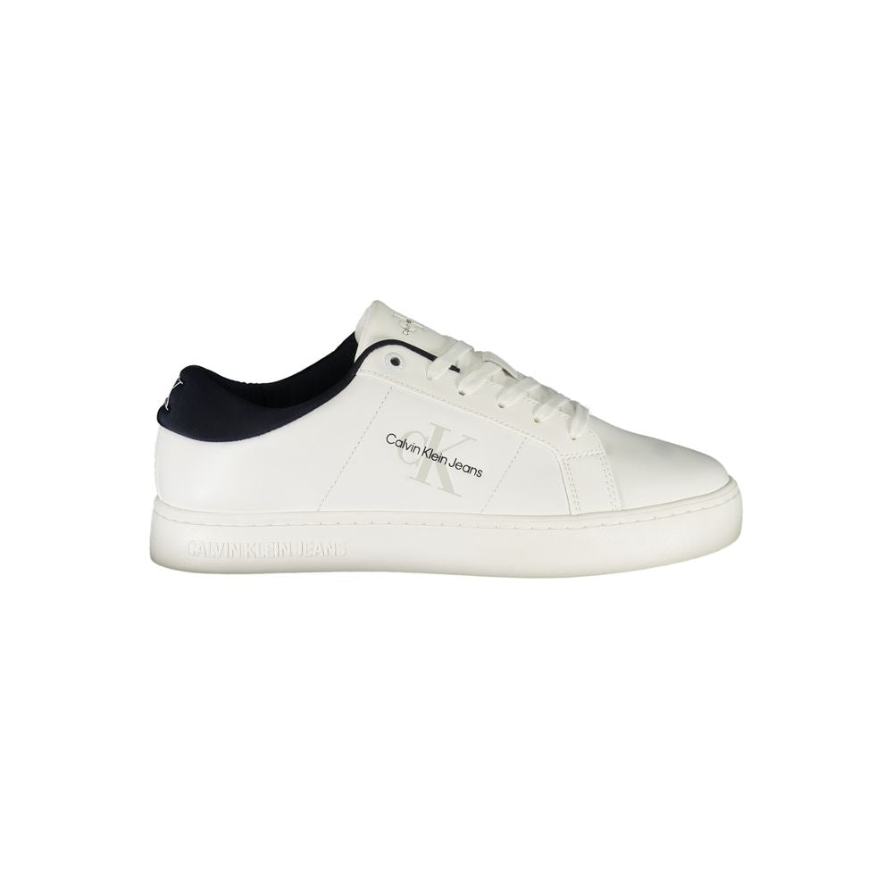 Baskets Calvin Klein Bianco en polyuréthane pour homme