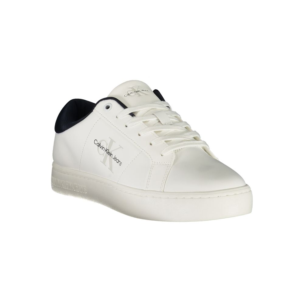 Baskets Calvin Klein Bianco en polyuréthane pour homme