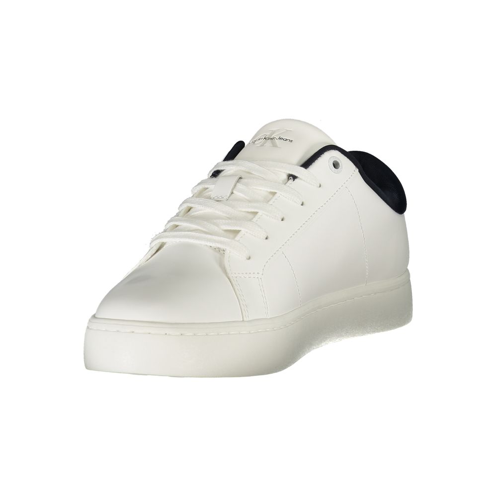 Baskets Calvin Klein Bianco en polyuréthane pour homme