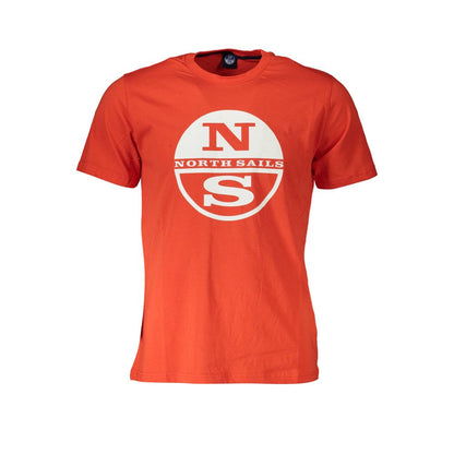 T-shirt homme North Sails Rosso en coton