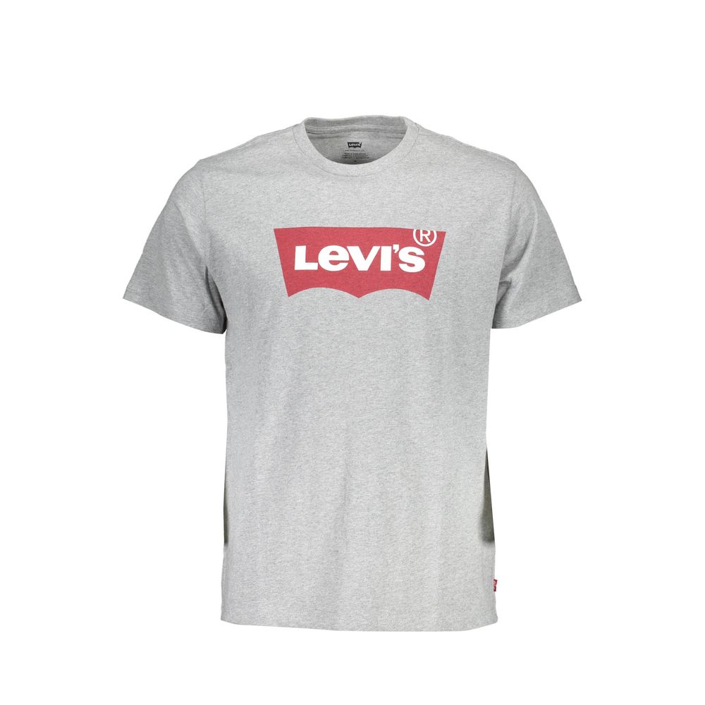 T-shirt da uomo Levi's in cotone grigio