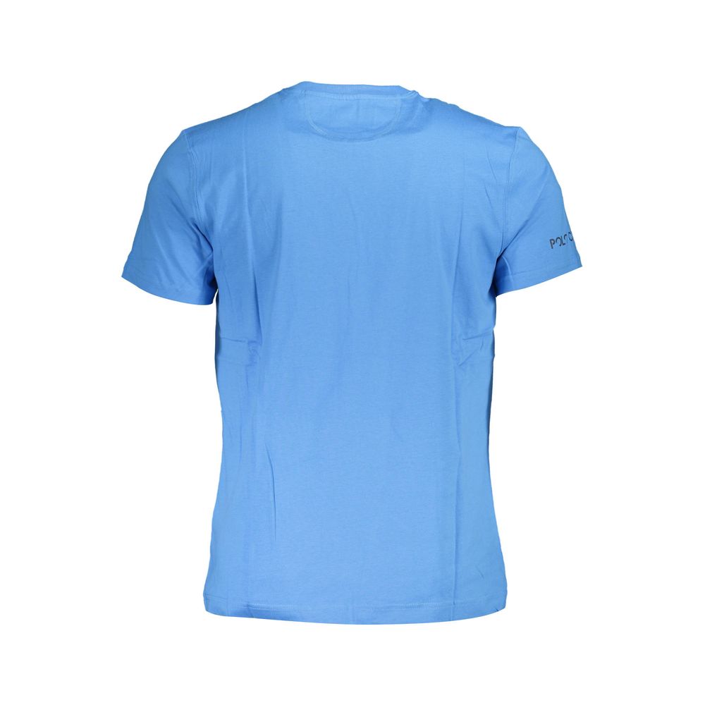 T-shirt da uomo in cotone blu La Martina