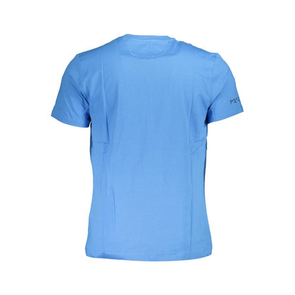 T-shirt da uomo in cotone blu La Martina