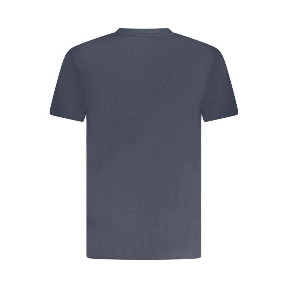 T-shirt da uomo in cotone blu Armata Di Mare