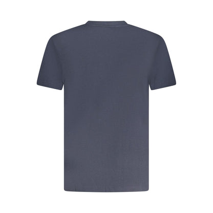 T-shirt da uomo in cotone blu Armata Di Mare