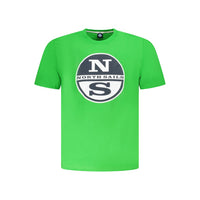 T-shirt homme North Sails Verde en coton