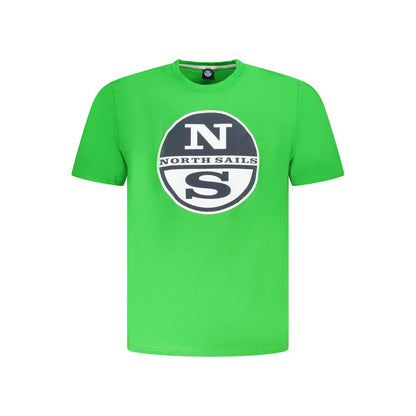 T-shirt homme North Sails Verde en coton