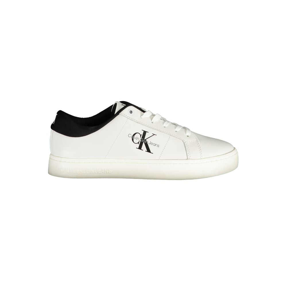 Baskets Calvin Klein Bianco en polyuréthane pour homme