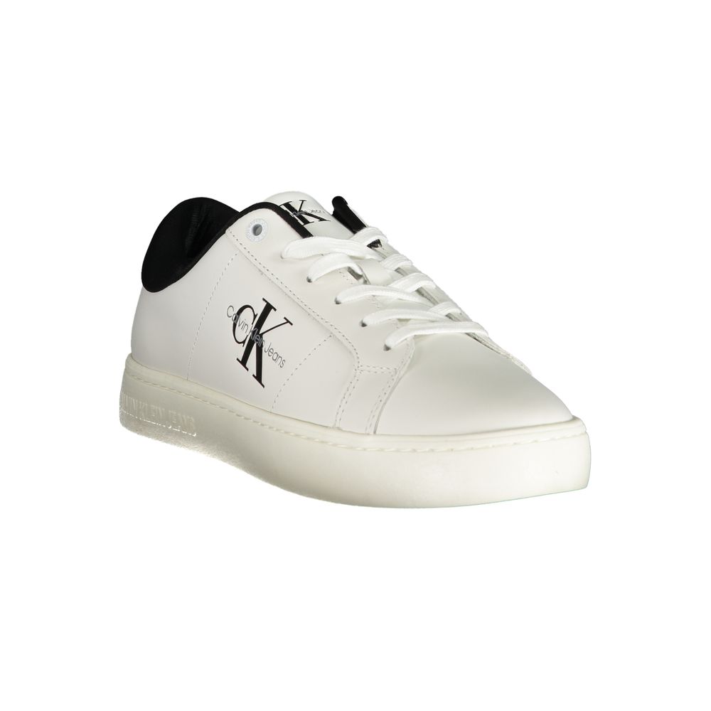 Baskets Calvin Klein Bianco en polyuréthane pour homme
