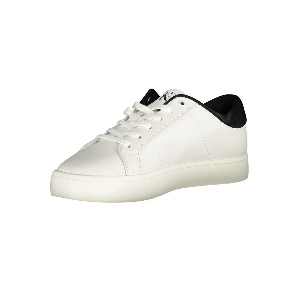 Baskets Calvin Klein Bianco en polyuréthane pour homme