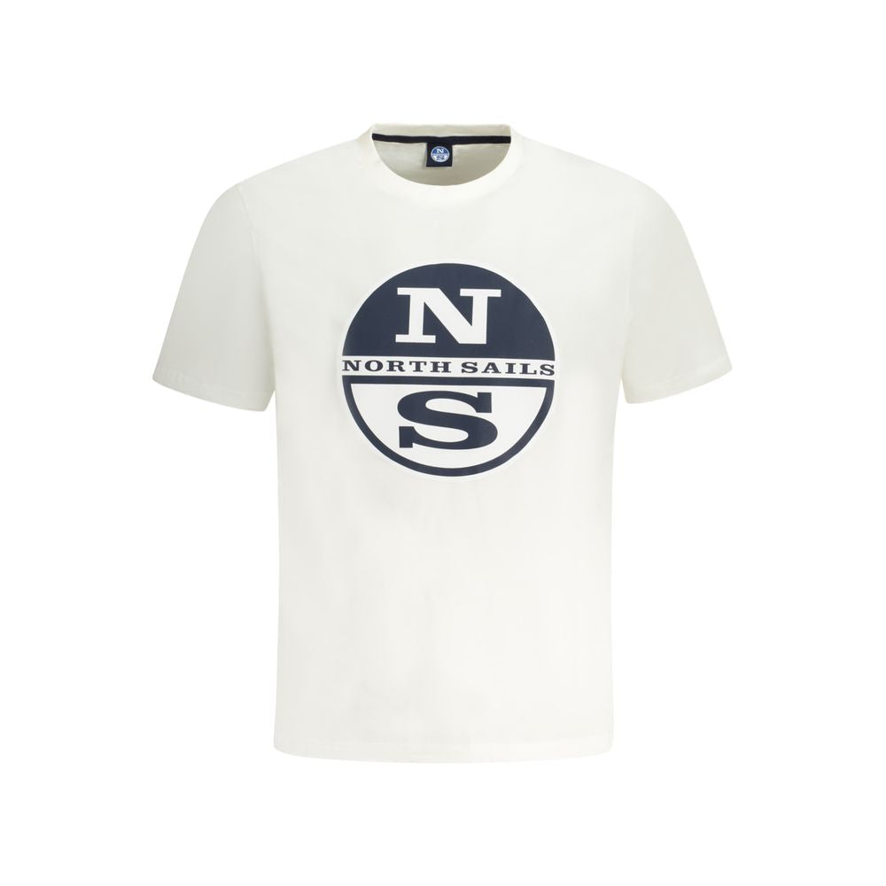Maglietta da uomo in cotone bianco North Sails
