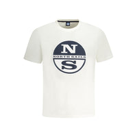 Maglietta da uomo in cotone bianco North Sails