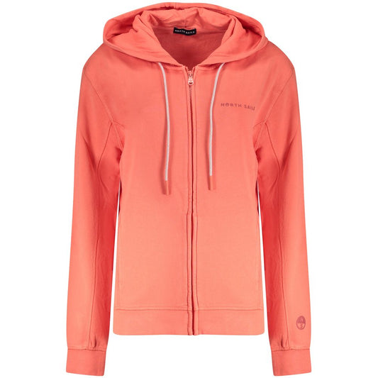Felpa da donna in cotone North Sails Rosa