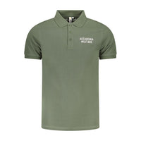 Polo Accademia Militare en coton vert pour homme
