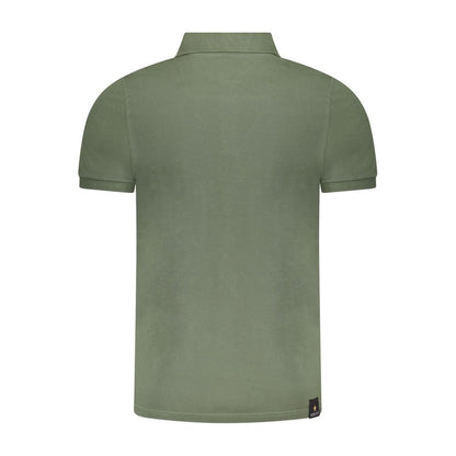 Polo Accademia Militare en coton vert pour homme
