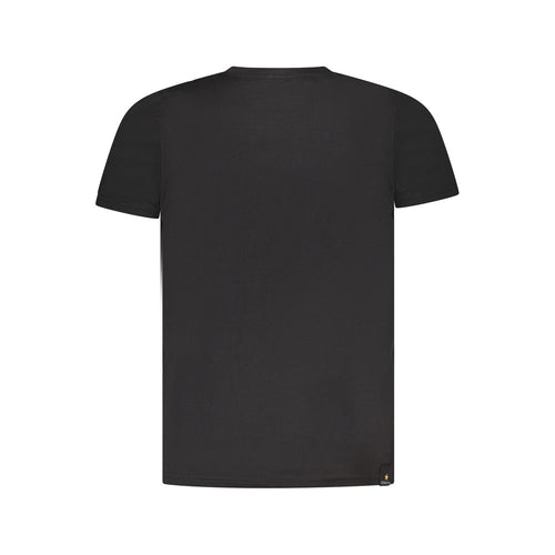 T-shirt homme en coton noir Accademia Militare
