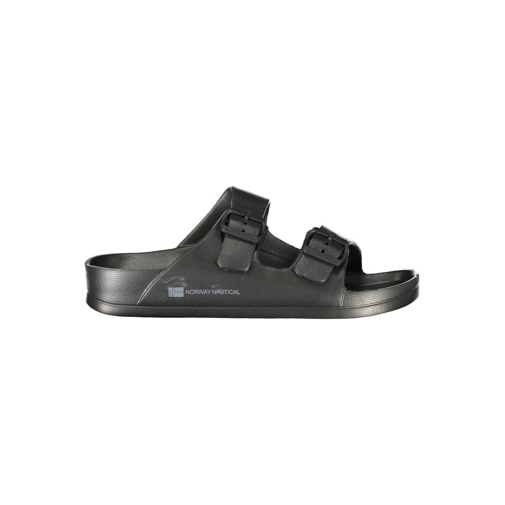 Pantofole da uomo in plastica nera Norway 1963