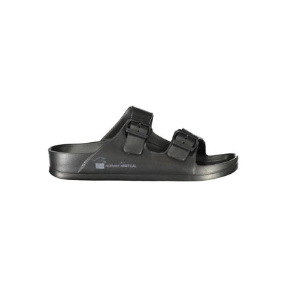 Pantofole da uomo in plastica nera Norway 1963