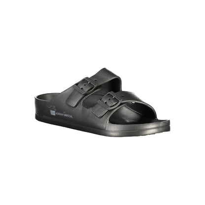 Pantofole da uomo in plastica nera Norway 1963