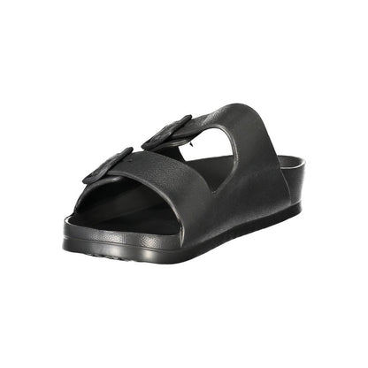 Pantofole da uomo in plastica nera Norway 1963