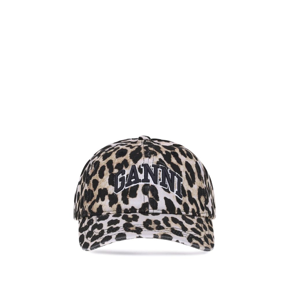 Ganni Cotton Cap (Baseball Hat)