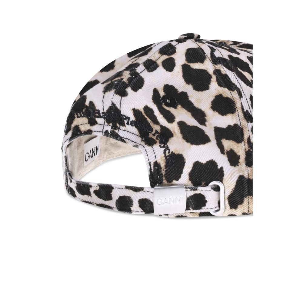 Ganni Cotton Cap (Baseball Hat)