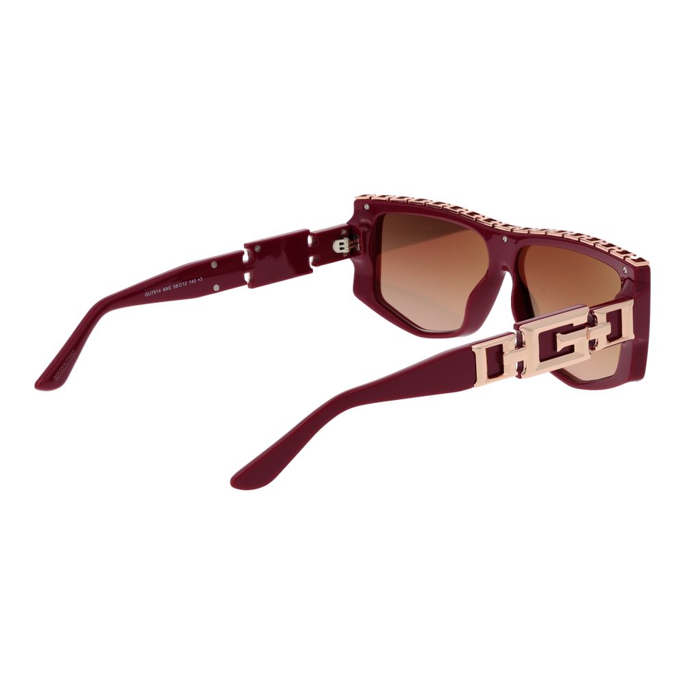 Occhiali da sole Guess Red in acciaio inossidabile