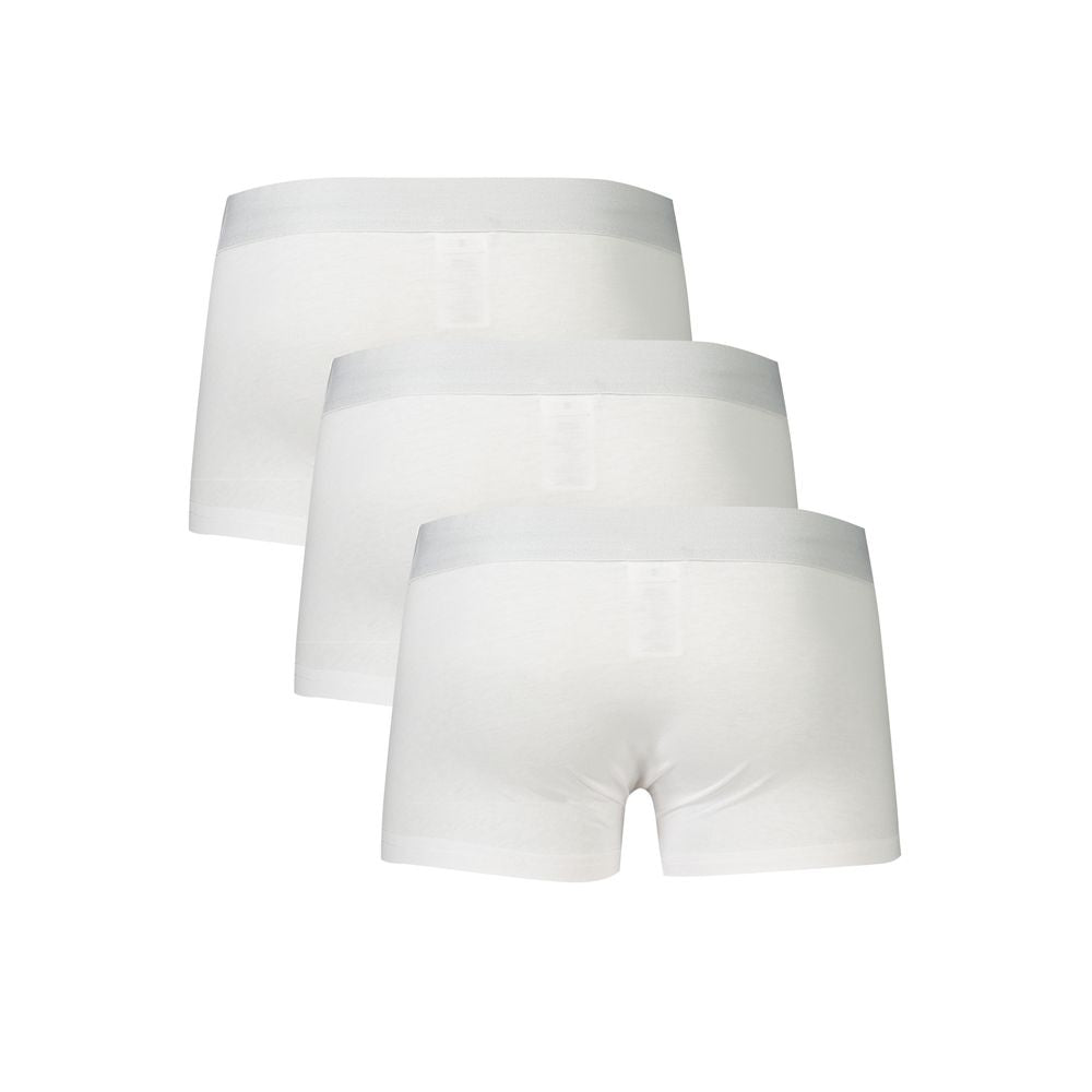 Boxer homme en polyester blanc Bikkembergs