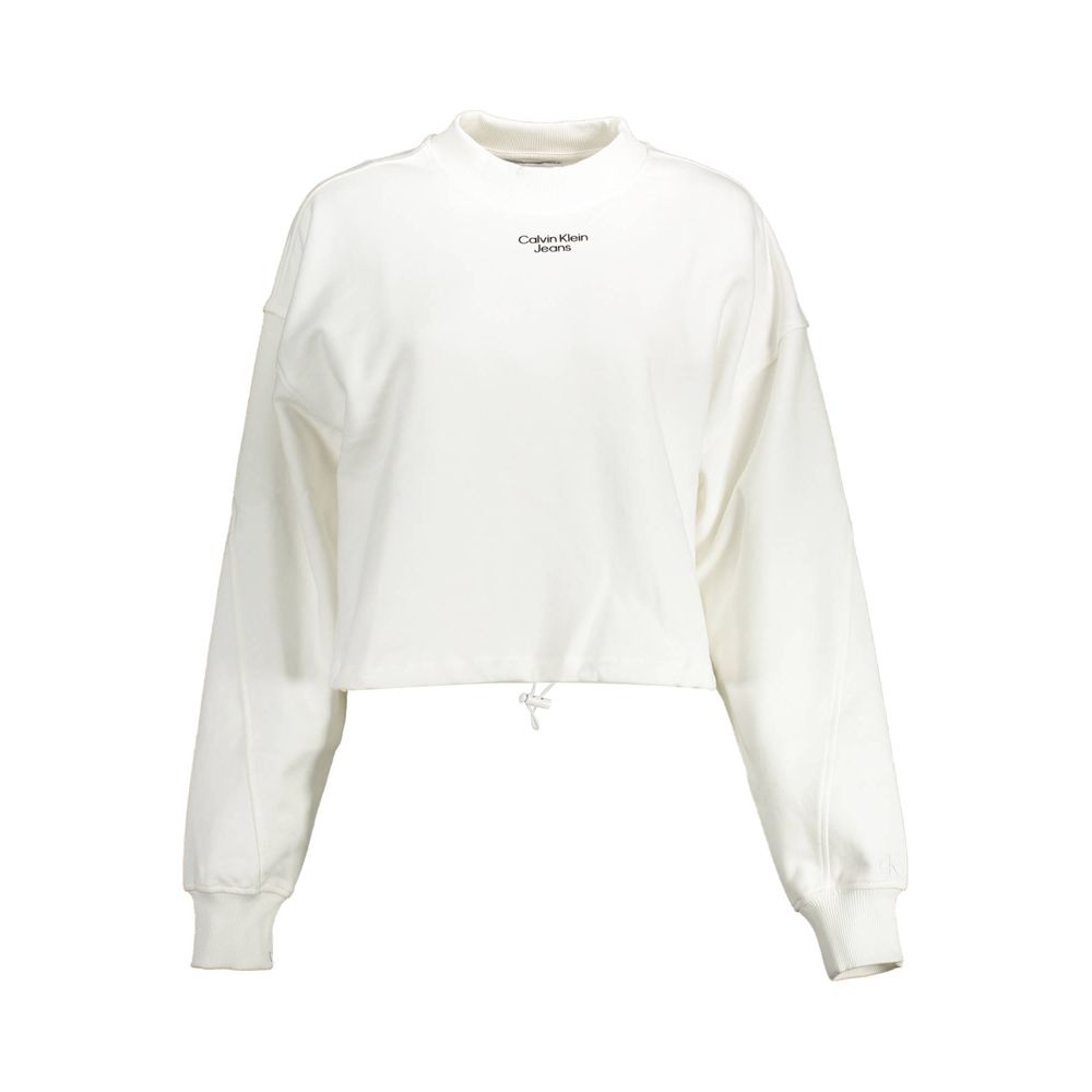 Sweat-shirt Calvin Klein Bianco en coton pour femme
