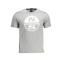T-shirt homme en coton gris North Sails