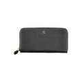 Portafoglio da donna in pelle nera Ralph Lauren