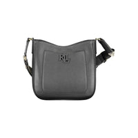 Borsa a tracolla da donna in pelle nera Ralph Lauren