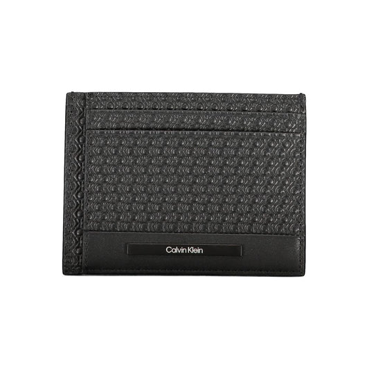 Borsa a tracolla da uomo Calvin Klein in poliestere nero