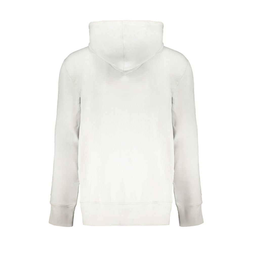 Felpa da uomo in cotone grigio Calvin Klein