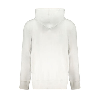 Felpa da uomo in cotone grigio Calvin Klein