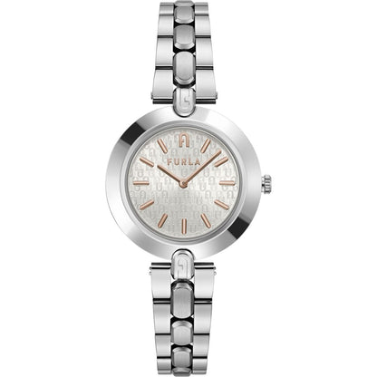 Orologio elegante Furla in acciaio inossidabile grigio