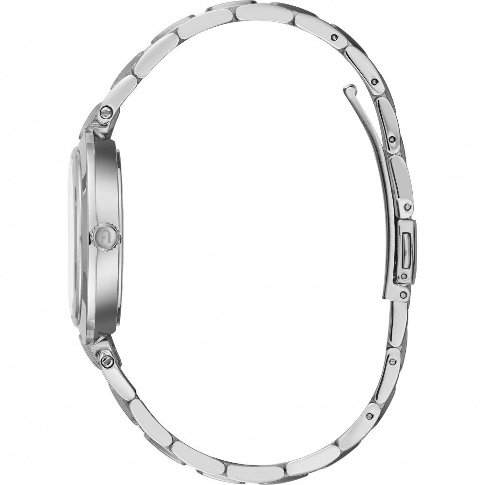 Orologio elegante Furla in acciaio inossidabile grigio