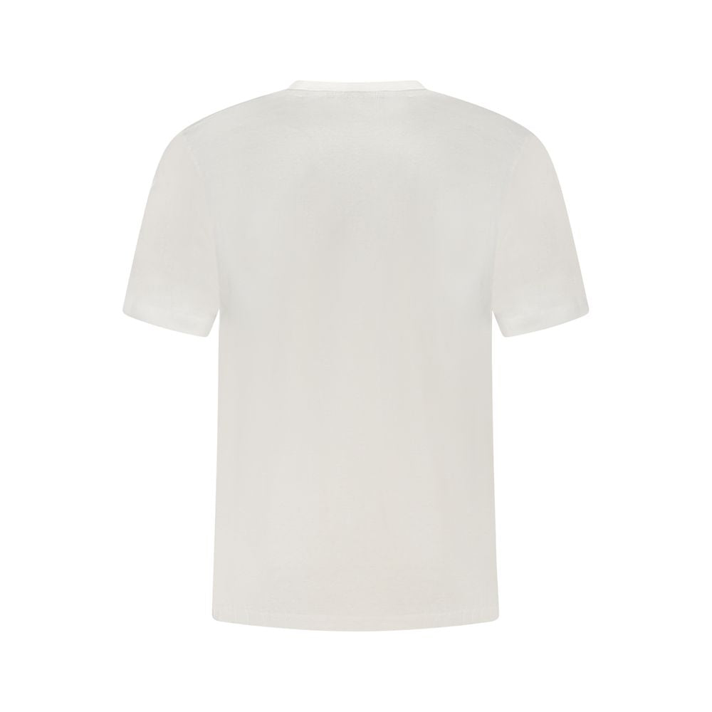 T-shirt Calvin Klein blanc en coton pour homme