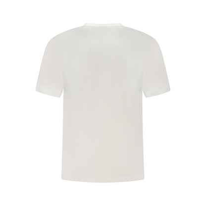T-shirt Calvin Klein blanc en coton pour homme