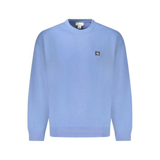 Felpa Calvin Klein da uomo in cotone blu