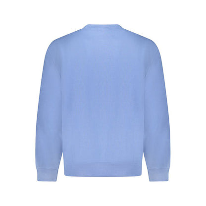 Felpa Calvin Klein da uomo in cotone blu