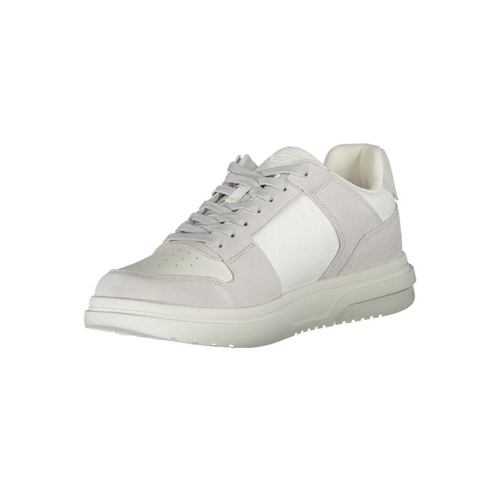 Baskets Tommy Hilfiger blanches en polyuréthane pour homme