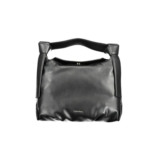 Portafoglio da uomo Calvin Klein Nero in poliestere