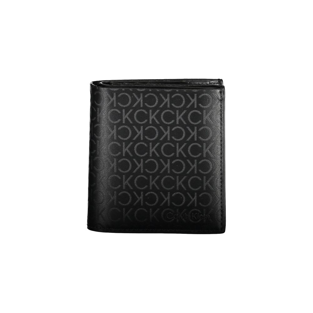 Portefeuille homme Calvin Klein en polyuréthane noir