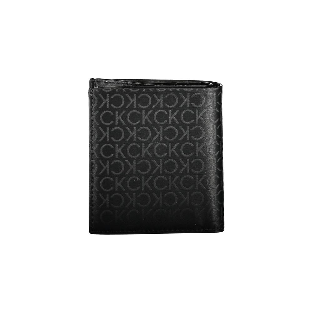 Portefeuille homme Calvin Klein en polyuréthane noir