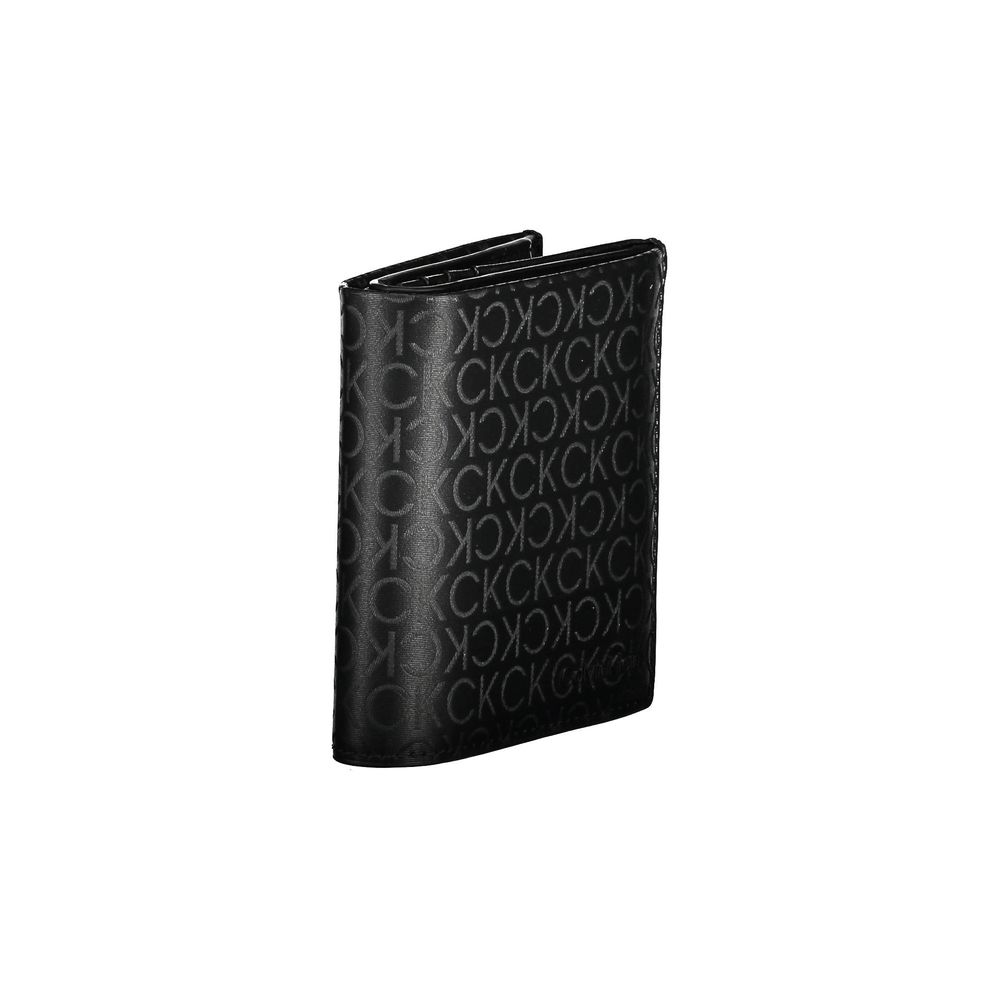 Portefeuille homme Calvin Klein en polyuréthane noir