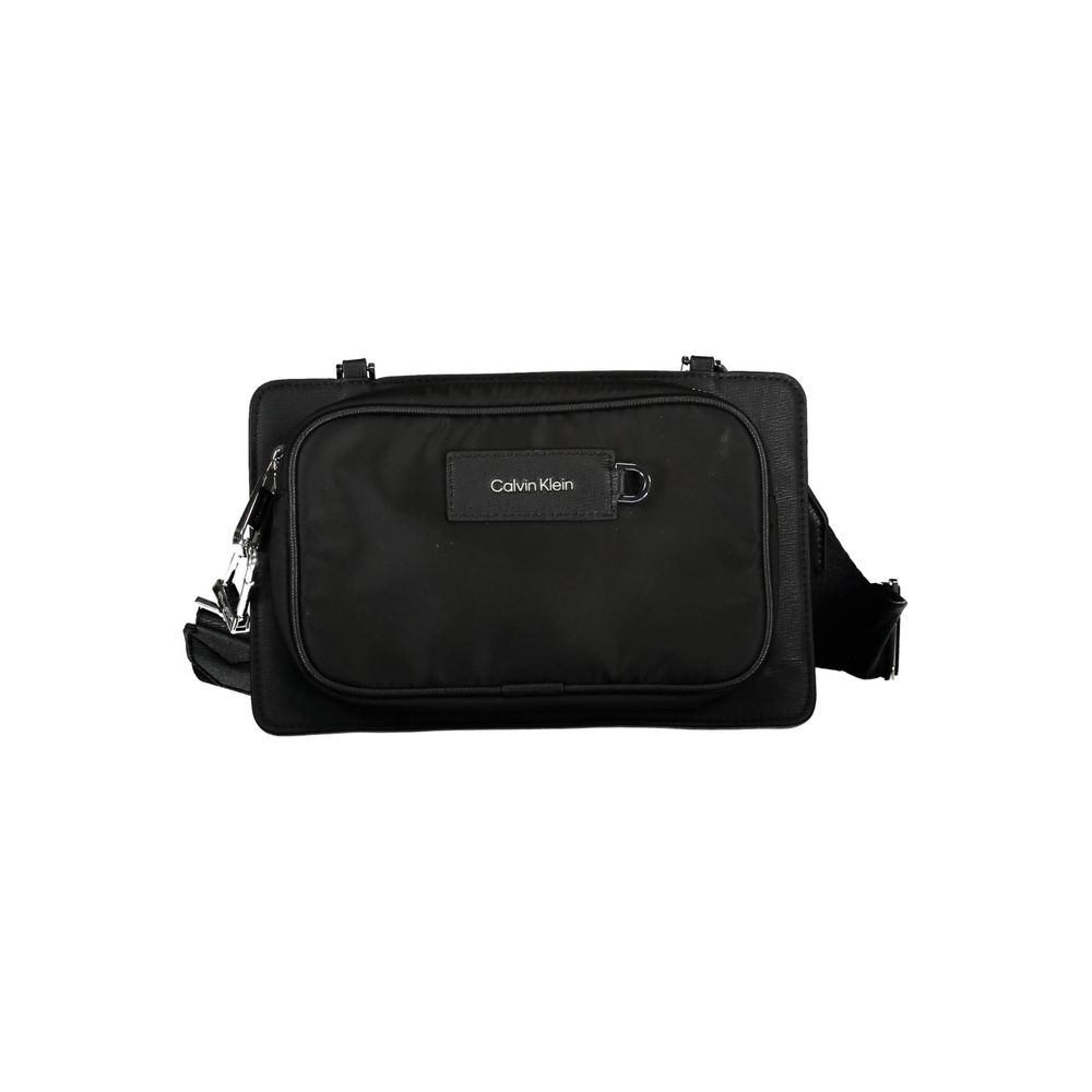 Sac bandoulière Calvin Klein noir en polyester pour homme