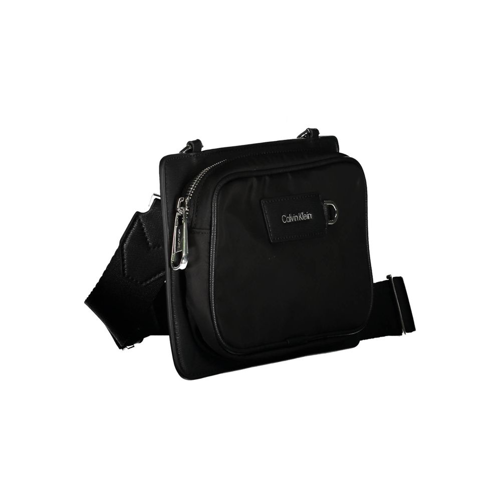 Sac bandoulière Calvin Klein noir en polyester pour homme
