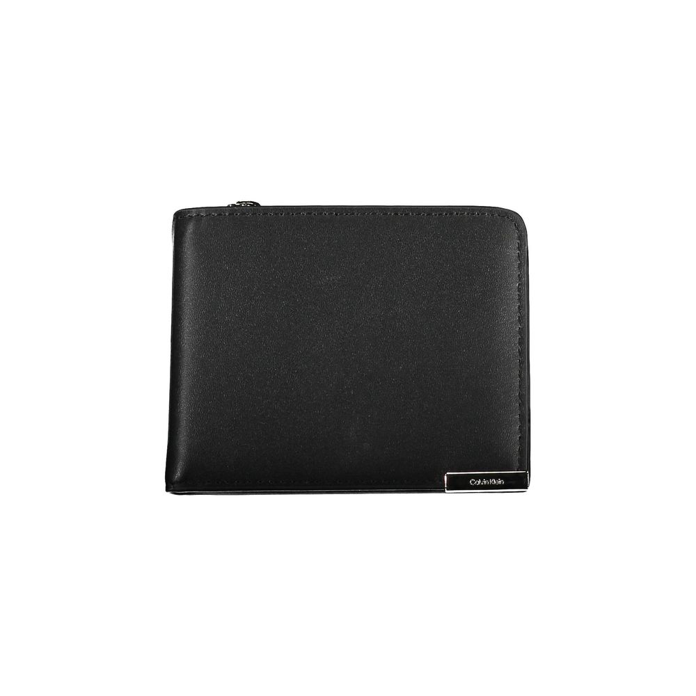Portefeuille Calvin Klein Nero Poliuretano pour hommes